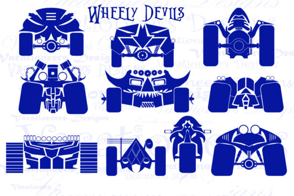 Download 10 Wheely Devil Craft Patterns VB - Craft patterns Collection