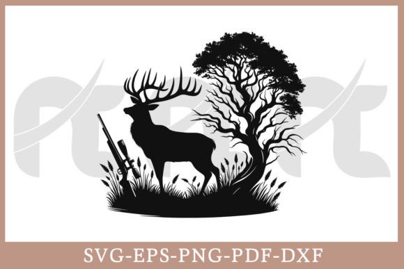 Download Deer Hunting SVG Vector Cut File - Vector cut file Collection