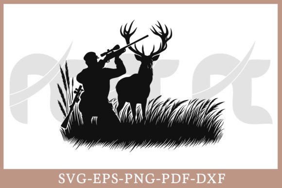 Download Deer Hunting SVG Vector Cut File - Premium Resources