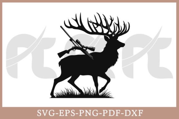 Download Deer Hunting SVG Vector Cut File - Vector cut file Collection