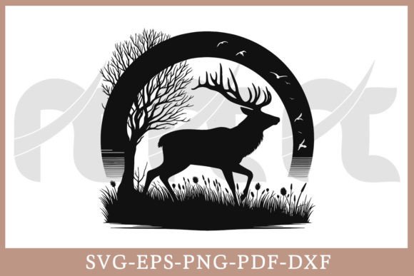 Download Deer Hunting SVG Vector Cut File - Vector cut file Collection