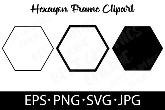 Download Hexagon Frames Shape Vector Cut File SVG - Vector cut file Collection